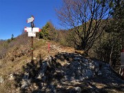 35 All'altezza del Casel Fontana Bruga (990 m) lascio il sent. 597 e salgo a sx il sent. 561 per il Pizzo Rabbioso